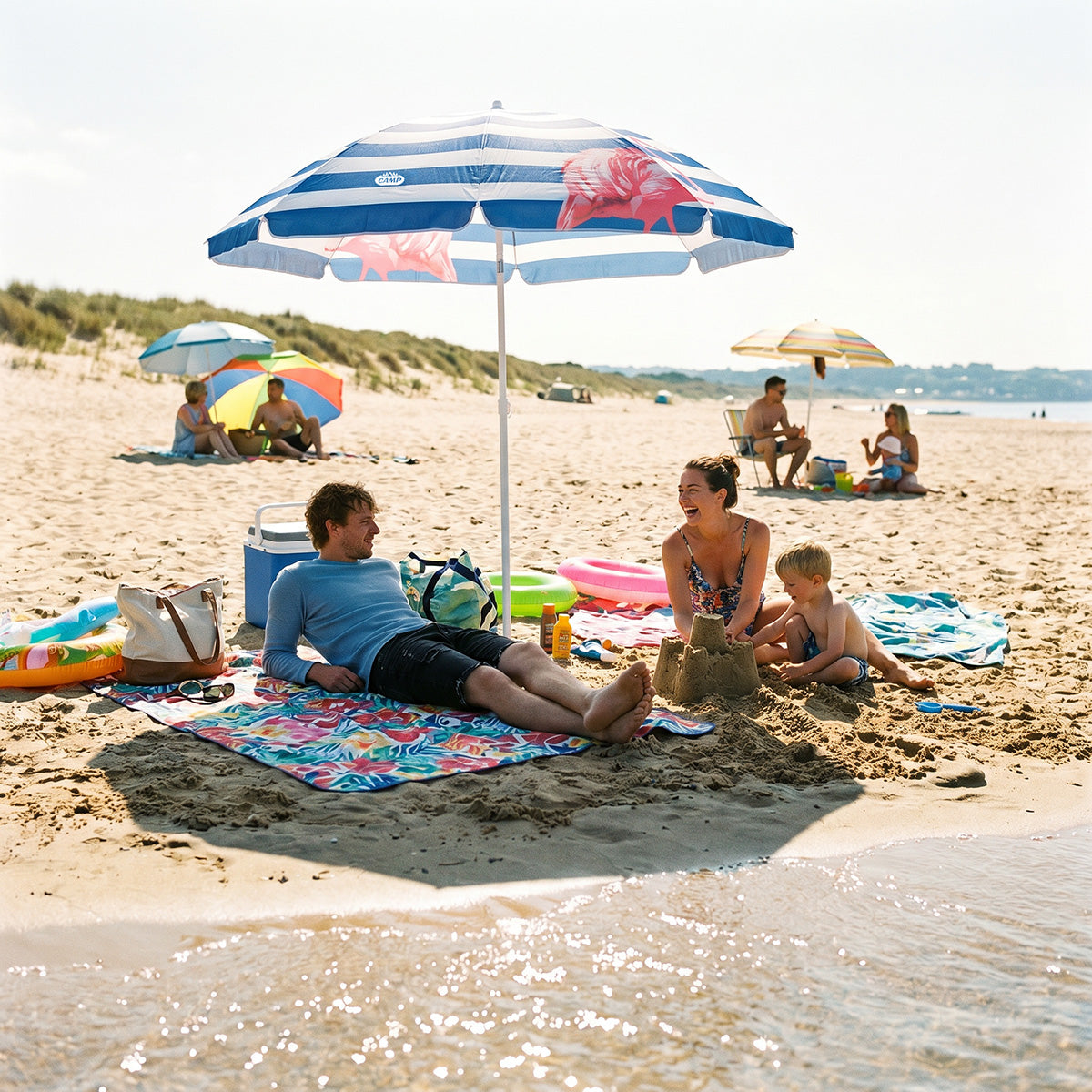 PARASOL PLAŻOWY 180 CM NILS CAMP NC7811