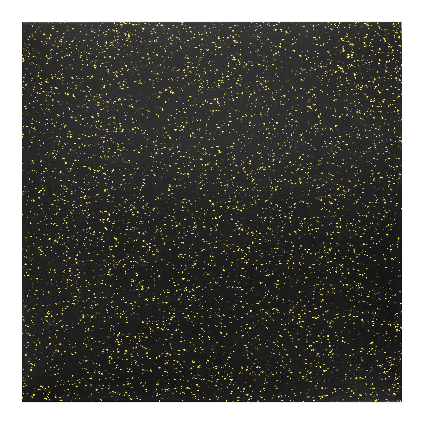 POS35 PODŁOGA GUMOWA POD SPRZĘT FITNESS Z WYPUSTKAMI BLACK/YELLOW II GATUNEK