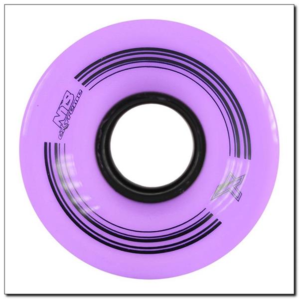 KP-6045 PURPLE 60x45 MM (4 szt.) KÓŁKA KAUCZUKOWE DO PENNYBOARD NILS EXTREME