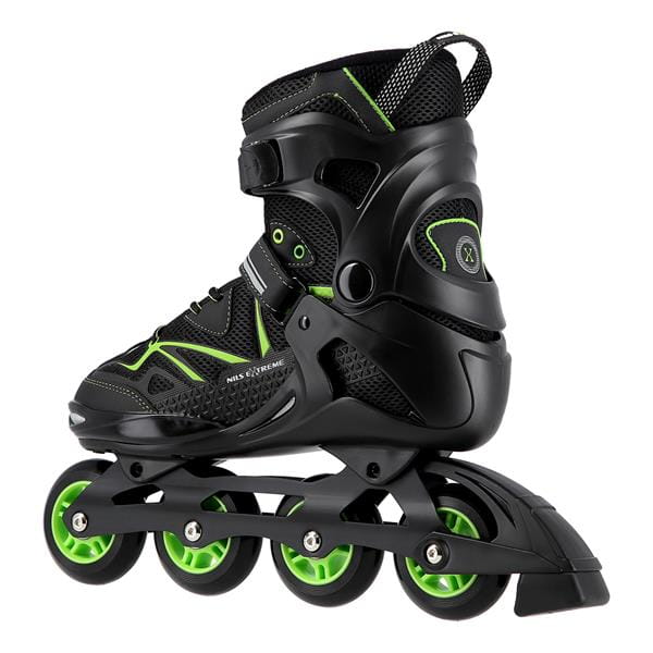 NA9022 CZARNO/ZIELONE ROLKI NILS EXTREME