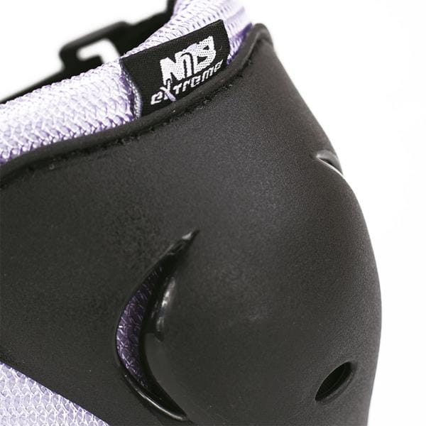 H726 CZARNO-PURPUROWY ZESTAW OCHRANIACZY NILS EXTREME