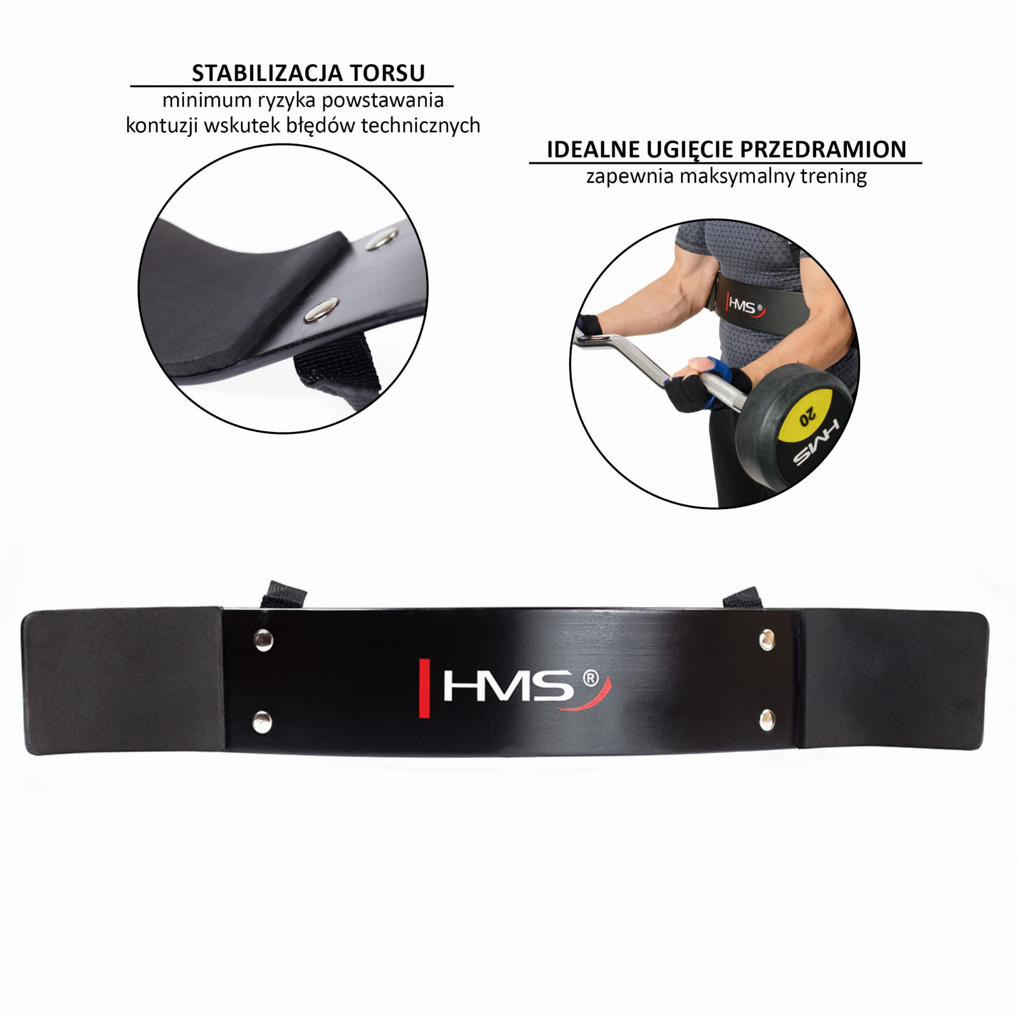 ABX01 ARM BLASTER PRZYRZĄD DO ĆWICZENIA BICEPSÓW HMS