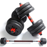 AD SET20 - ZESTAW REGULOWANYCH HANTLI + SZTANGA = 20KG