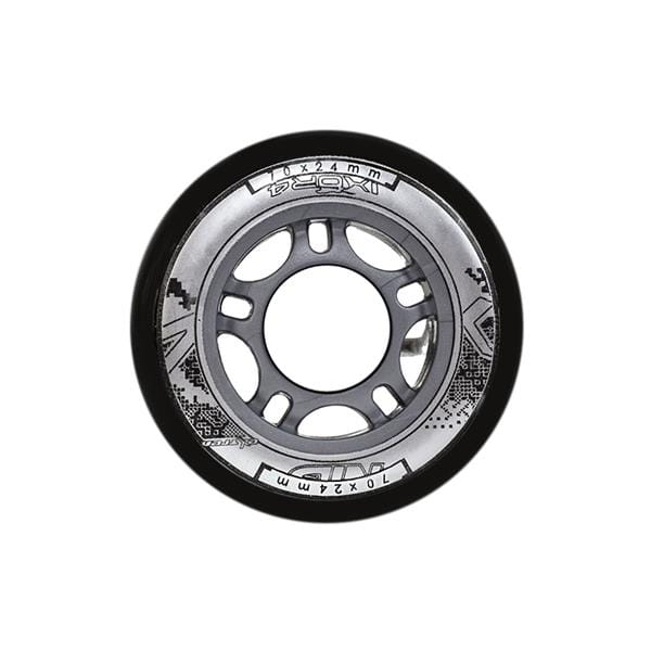 KÓŁKA PU 70x24 82A CZARNE (4 szt.) NILS EXTREME