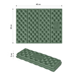 MATA KEMPINGOWA DO SIEDZENIA Z PODBICIEM ALUMINIOWYM +IXPE 40 CM ZIELONA NILS CAMP NC17105
