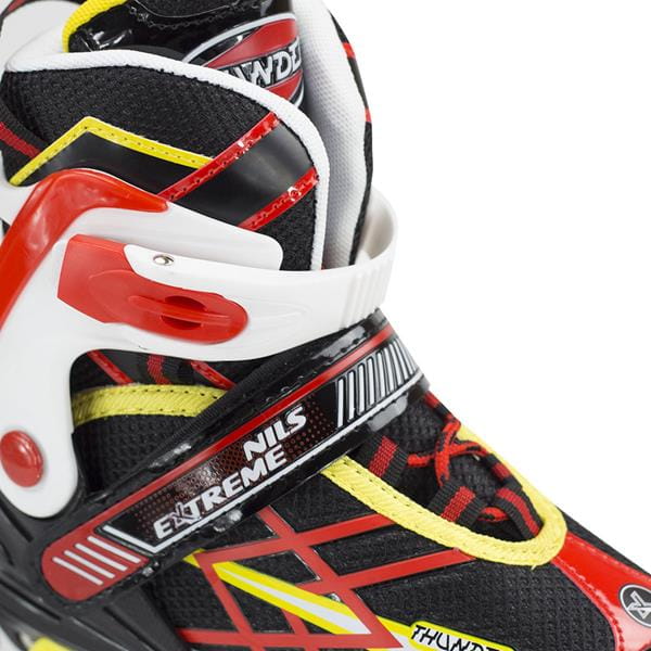 NA1160 A CZARNO-CZERWONE ŁYŻWOROLKI NILS EXTREME