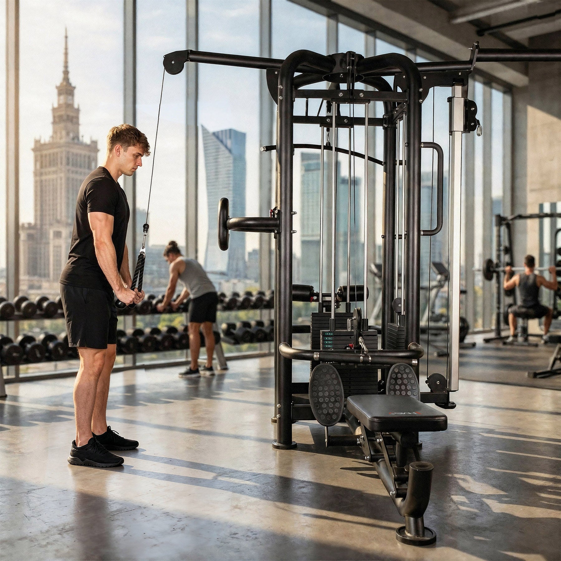 Atlas wielostanowiskowy ARGOS – 5 stacji i trening full body