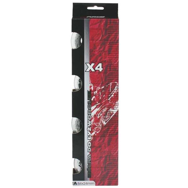 KÓŁKA PU 84x24 82A PRZEZROCZYSTE  (4 szt.) NILS EXTREME