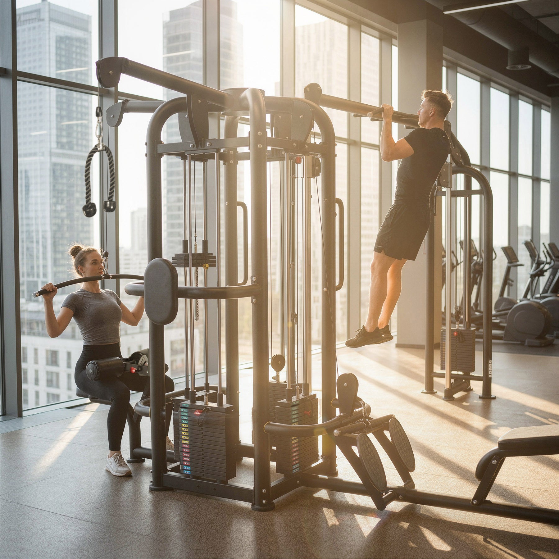 Atlas wielostanowiskowy ARGOS – 5 stacji i trening full body
