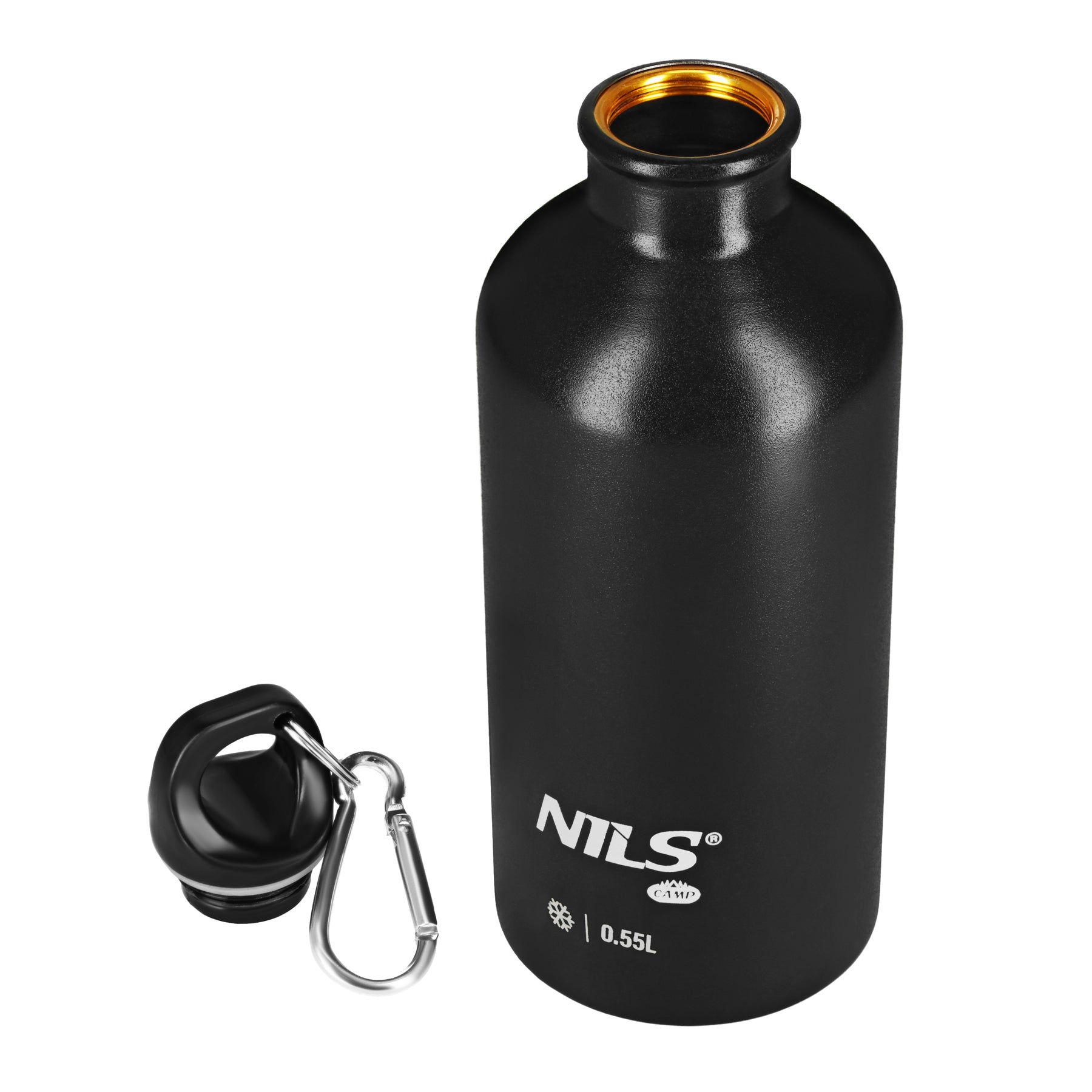 BUTELKA TURYSTYCZNA 550ML CZARNA NILS CAMP NC3801