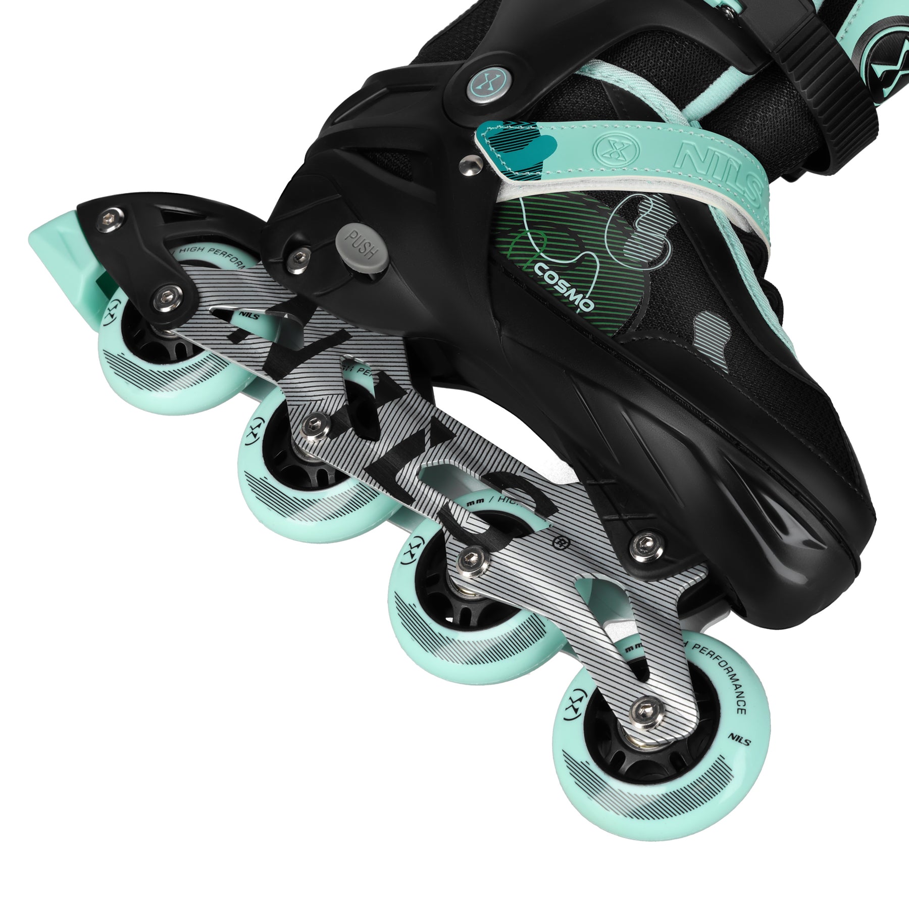 ROLKI COSMO ZIELONE ROZM. M(34-37) NILS EXTREME NA13808