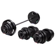 SGSP60 SET (3 CZĘŚCI) SZTANGA I SZTANGIELKI KOMPOZYT HMS