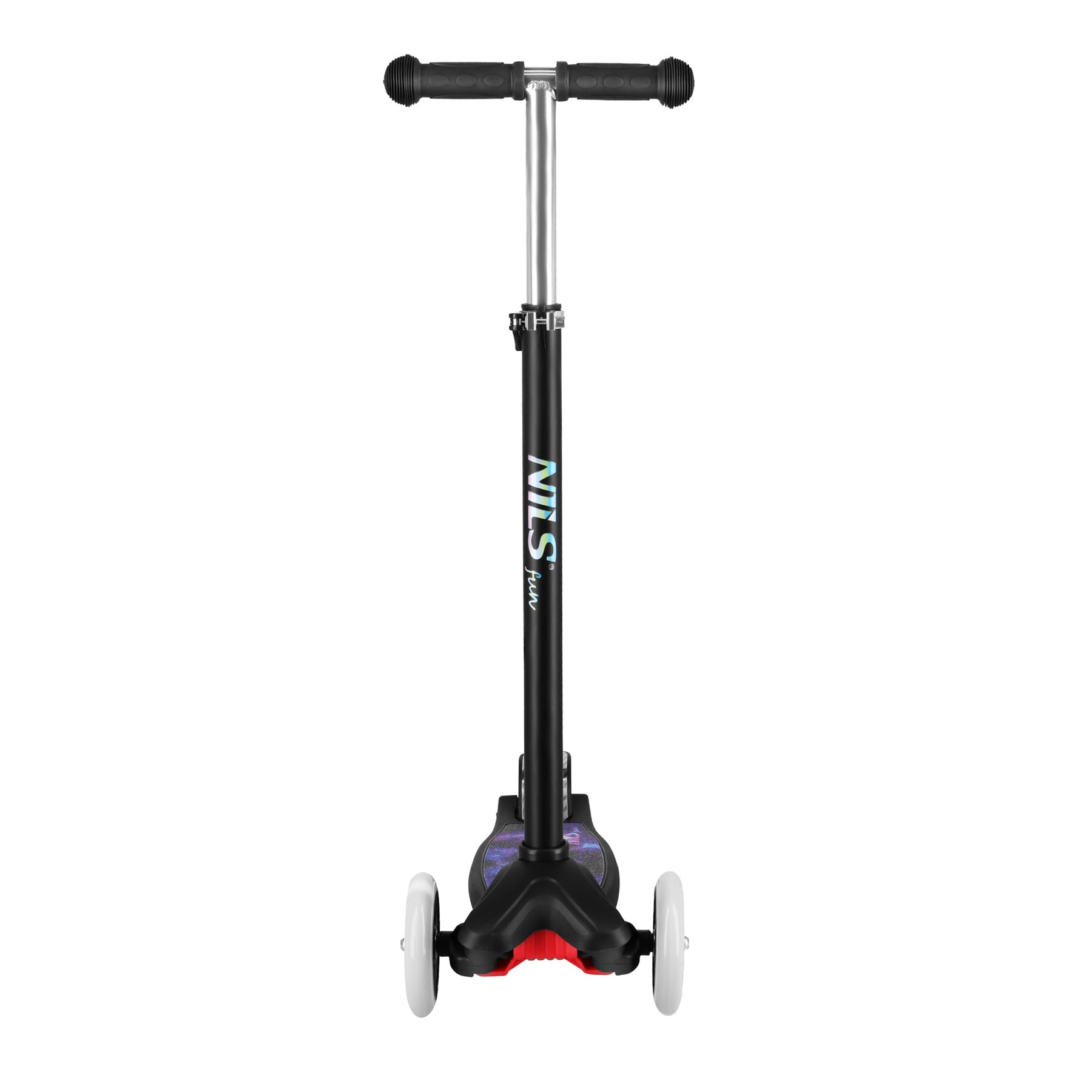 HULAJNOGA DZIECIĘCA CZARNA NILS FUN HLB1310 LED