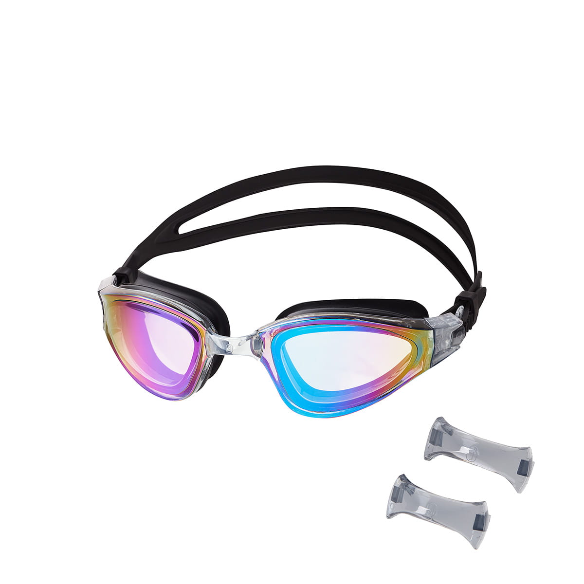 OKULARKI NILS AQUA NQG180MAF CZARNY/ RAINBOW