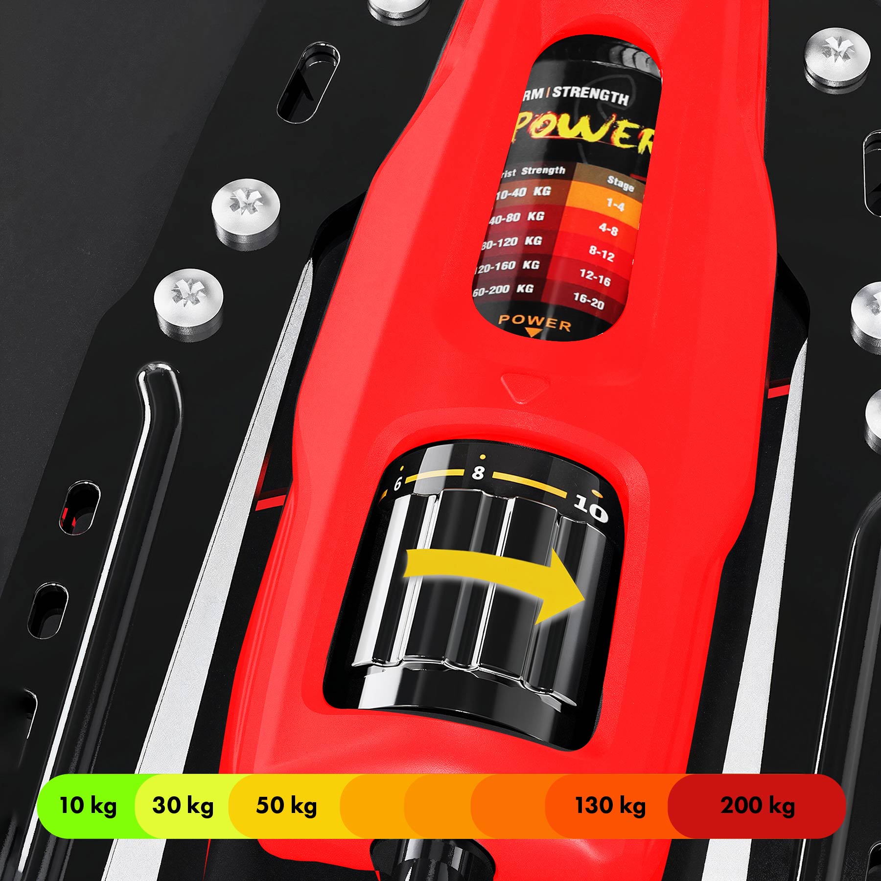 PRO HYDRAULICZNY ŚCISKACZ DO ĆWICZEŃ Z LICZNIKIEM HMS F1020