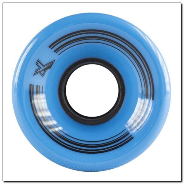 KP-6045 BLUE 60x45 MM (4 szt.) KÓŁKA KAUCZUKOWE DO PENNYBOARD NILS EXTREME