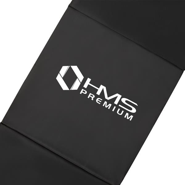 MATERAC GIMNASTYCZNY SKŁADANY 1800x600MM BLACK HMS PREMIUM MGS02