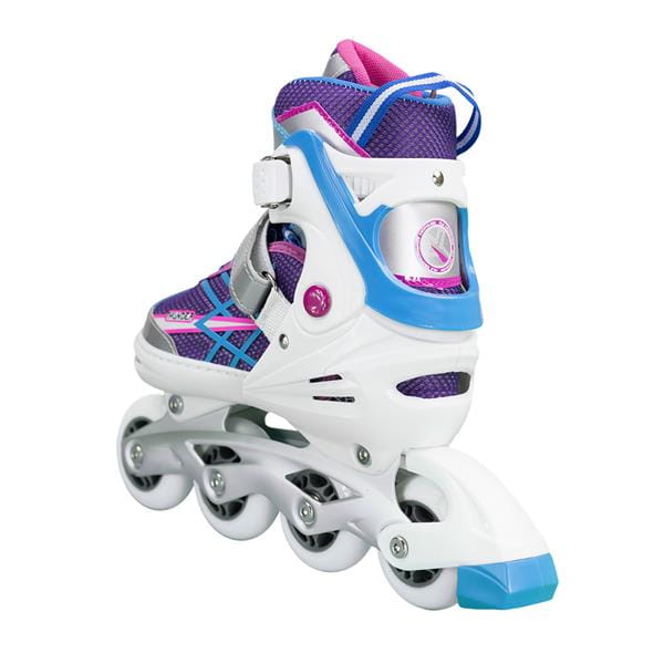 NA1160 A PURPUROWO-NIEBIESKI ROZM. L (39-42)  ŁYŻWOROLKI NILS EXTREME