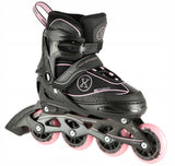 ROLKI REGULOWANE ROZM.39-42 CZARNO/RÓŻOWENILS EXTREME NA11008OUTLET