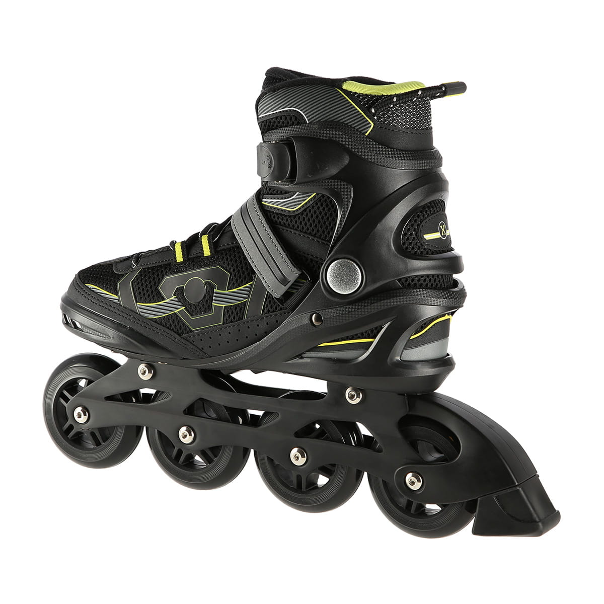 ŁYŻWOROLKI NILS EXTREME NA9157 CZARNO-ŻÓŁTE