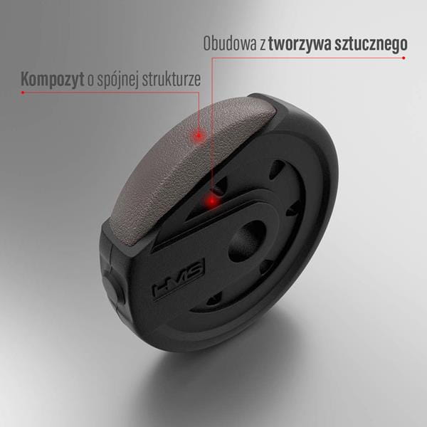SGX (2 CZĘŚCI)  PROSET 6W1 ZESTAW CIĘŻARÓW HMS