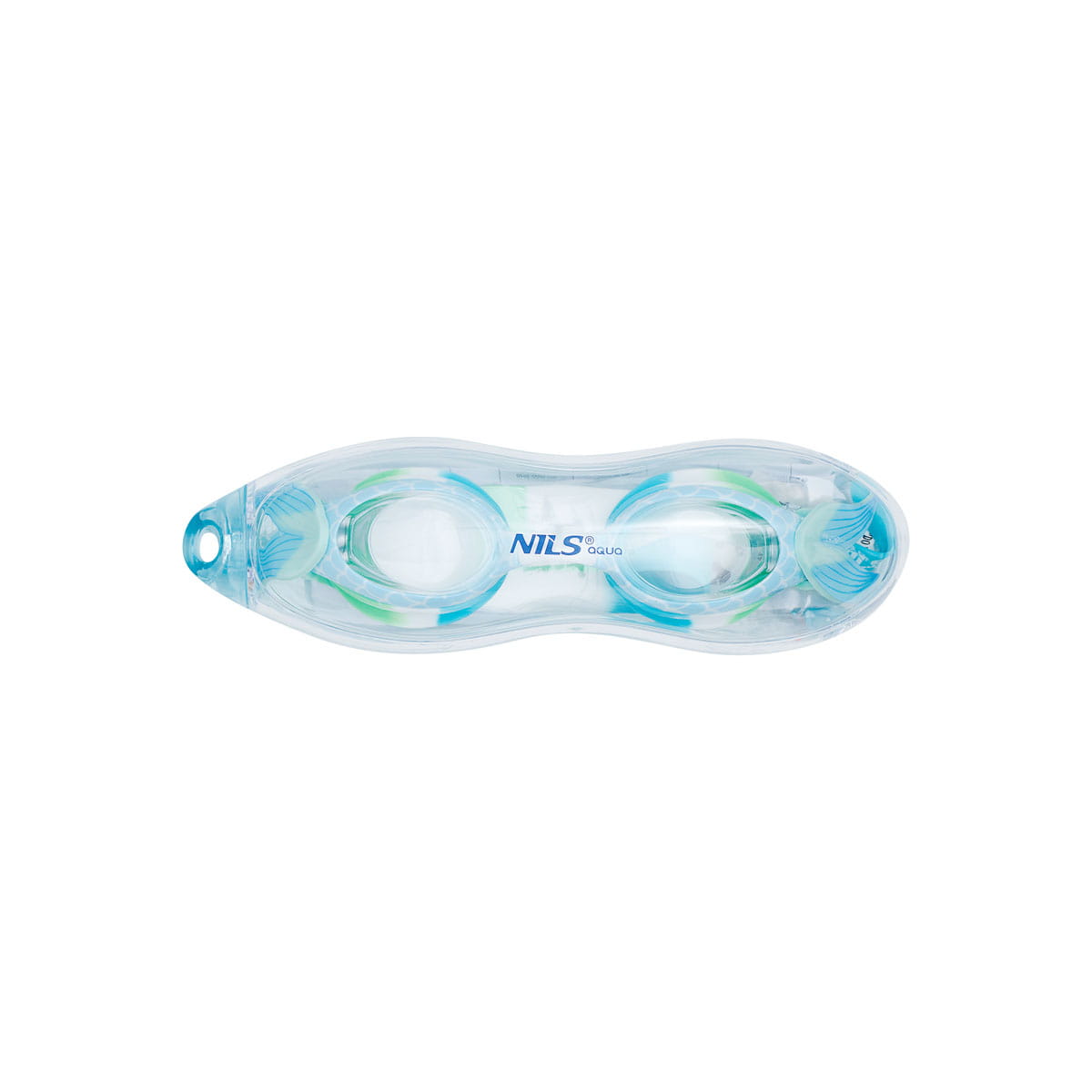 OKULARKI NILS AQUA NQG870SAF NIEBIESKI SYRENKA JUNIOR