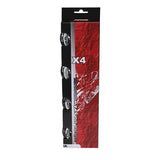 KÓŁKA PU 76x24 82A CZARNE (4 szt.) NILS EXTREME