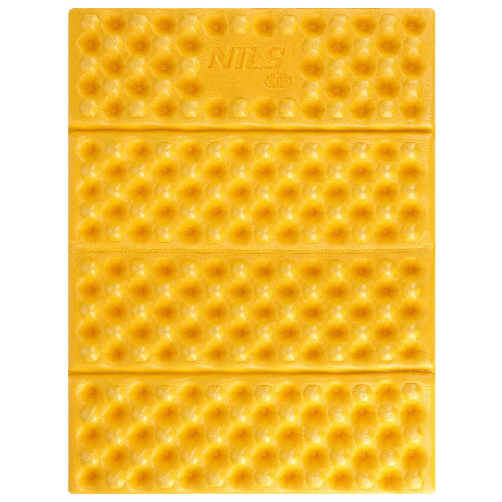 MATA KEMPINGOWA DO SIEDZENIA Z PODBICIEM ALUMINIOWYM +IXPE 40 CM ŻÓŁTA NILS CAMP NC17105