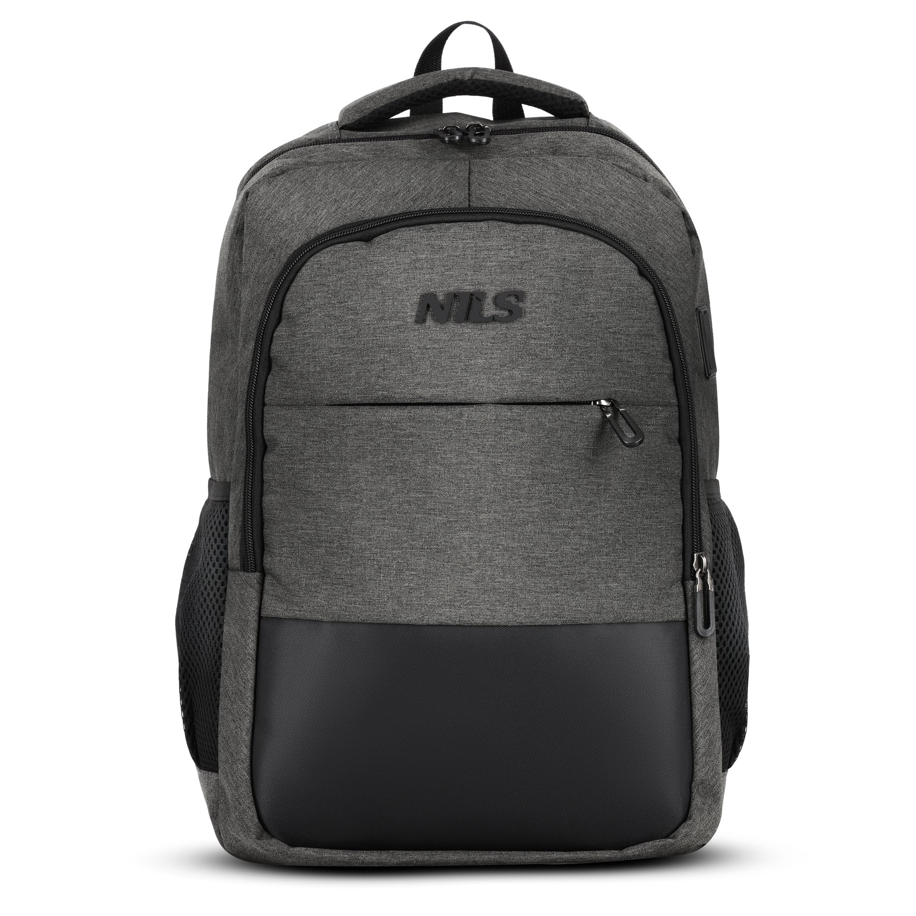PLECAK MIEJSKI NA LAPTOPA SZARY Z PORTEM USB 18L NILS NC4503
