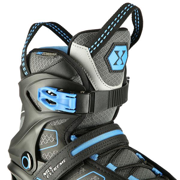 NA14217 CZARNO-NIEBIESKI ROLKI NILS EXTREME