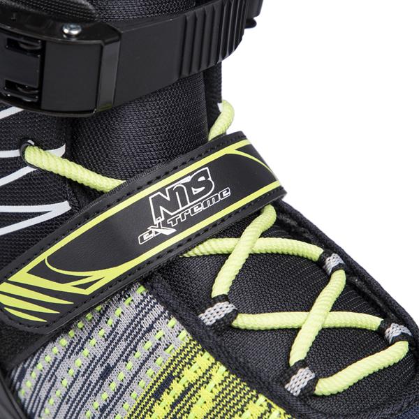 NA1206  CZARNO-ZIELONE ROLKI NILS EXTREME