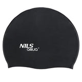 JEDNOKOLOROWY SB14 CZARNY CZEPEK SILIKONOWY NILS AQUA