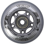 PU 72x24 82A PRZEZROCZYSTE N (4 szt.) + ABEC-7 (8 szt.) ZESTAW NILS EXTREME