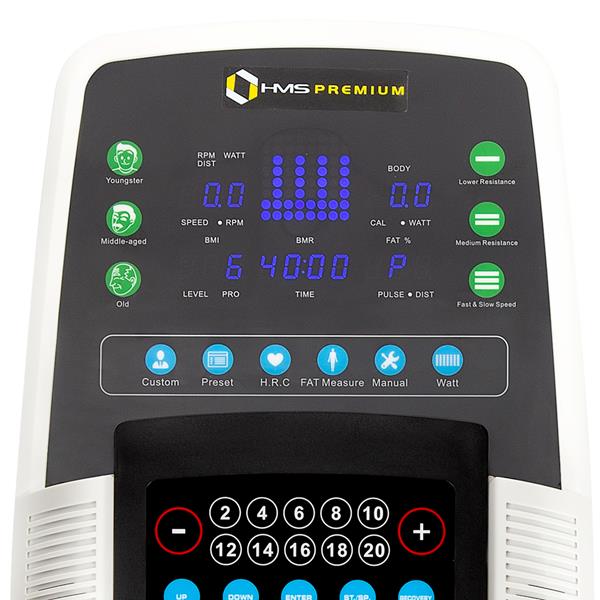 Orbitrek Magnetyczny HMS PREMIUM H0601 24 Poziomy Opór 180 kg Outlet