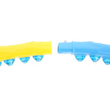 HHP022 YELLOW-BLUE HULA HOP 1,45KG 110CM HMS