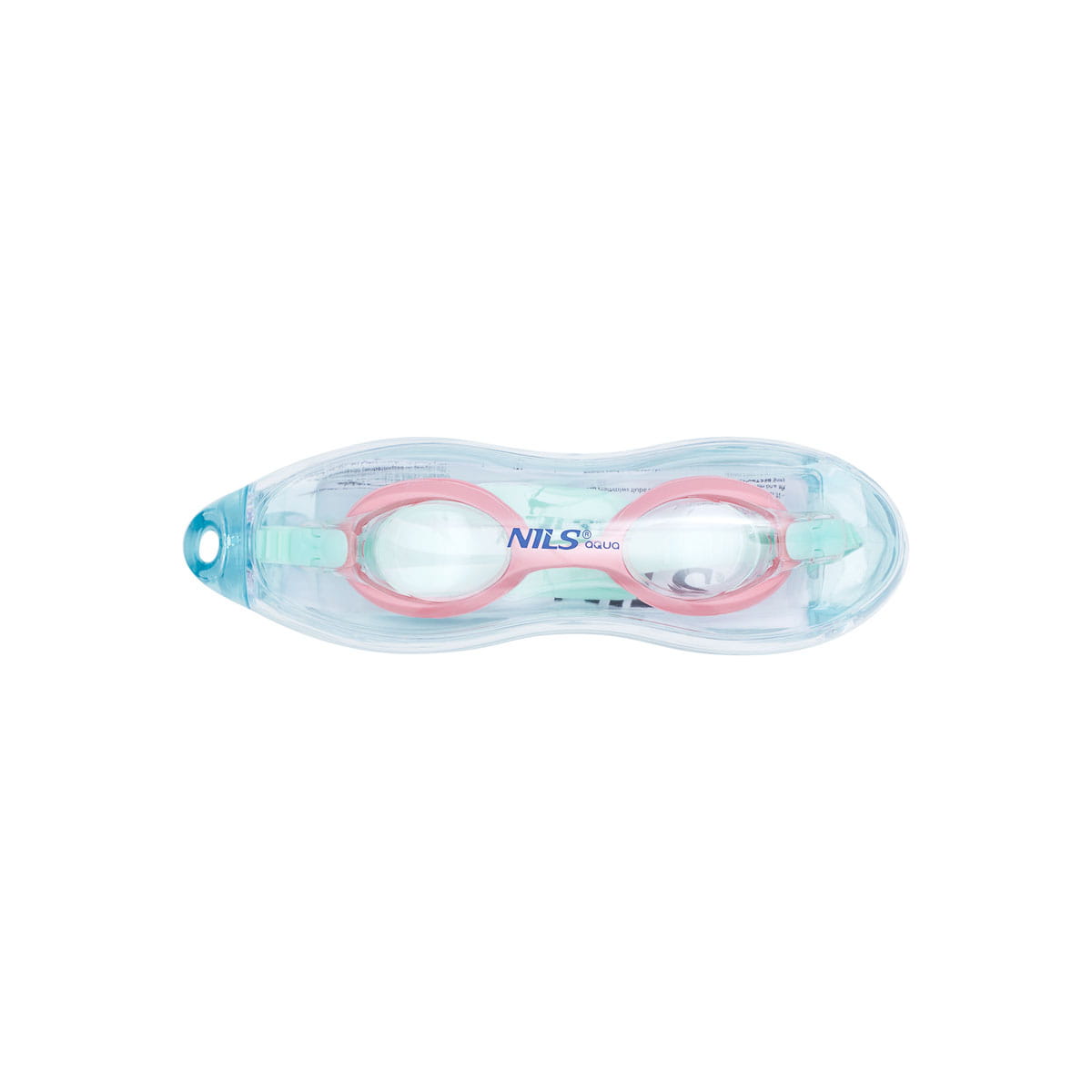 OKULARKI NILS AQUA NQG700AF MIĘTOWY/ RÓŻOWY JUNIOR