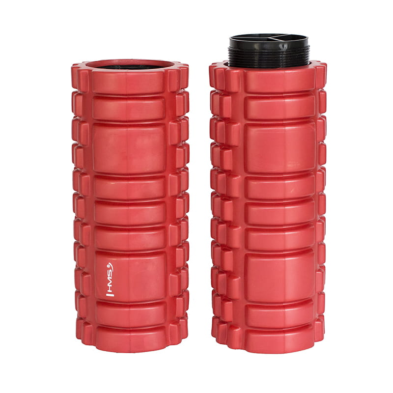 FS112 RED 68CM SKRĘCANY WAŁEK/ROLLER FITNESS HMS