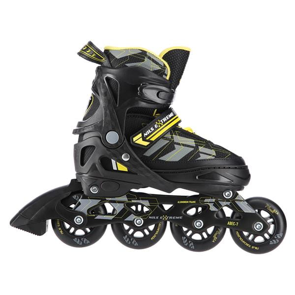 NA11002 CZARNO/ŻÓŁTE ROLKI NILS EXTREME