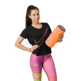 FS101 ORANGE 33CM WAŁEK FITNESS/ROLLER HMS