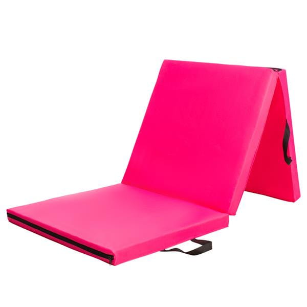 MATERAC GIMNASTYCZNY SKŁADANY 1800x600MM PINK HMS PREMIUM MGS02
