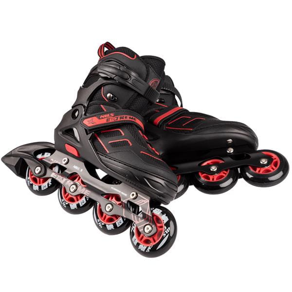 ROLKI NA14174 A CZARNO-CZERWONE NILS EXTREME