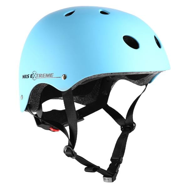 MTV12 NIEBIESKI MATOWY KASK NILS EXTREME