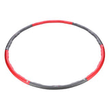 HULA HOP 1,2KG 100CM HMS HHP002 RED-GREY