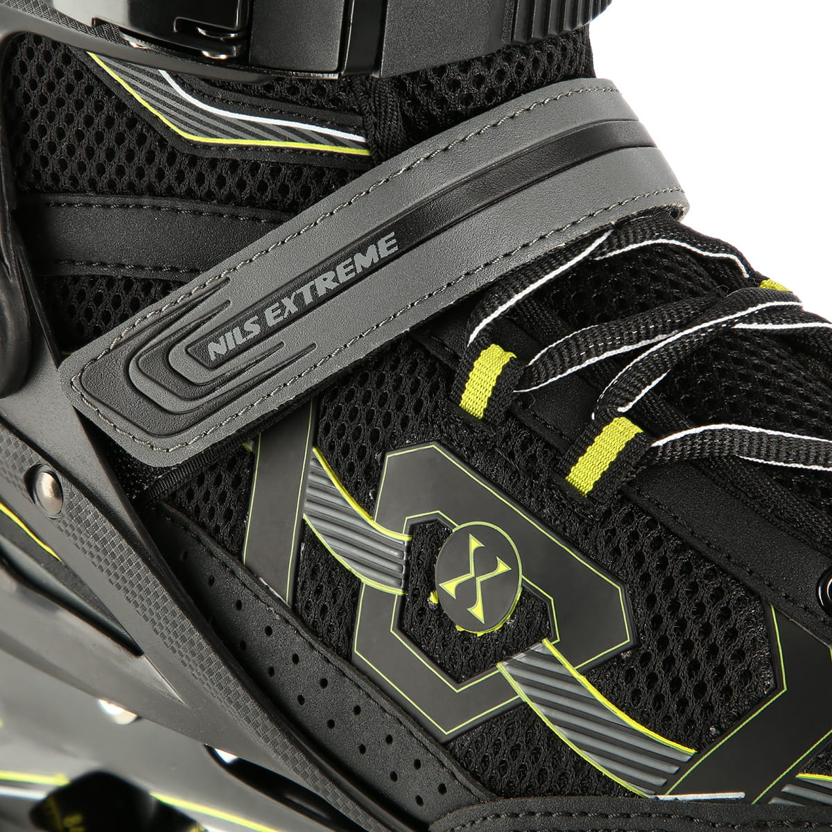 ŁYŻWOROLKI NILS EXTREME NA9157 CZARNO-ŻÓŁTE