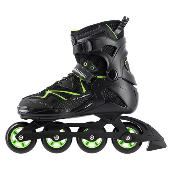 NA9022 CZARNO/ZIELONE ROLKI NILS EXTREME