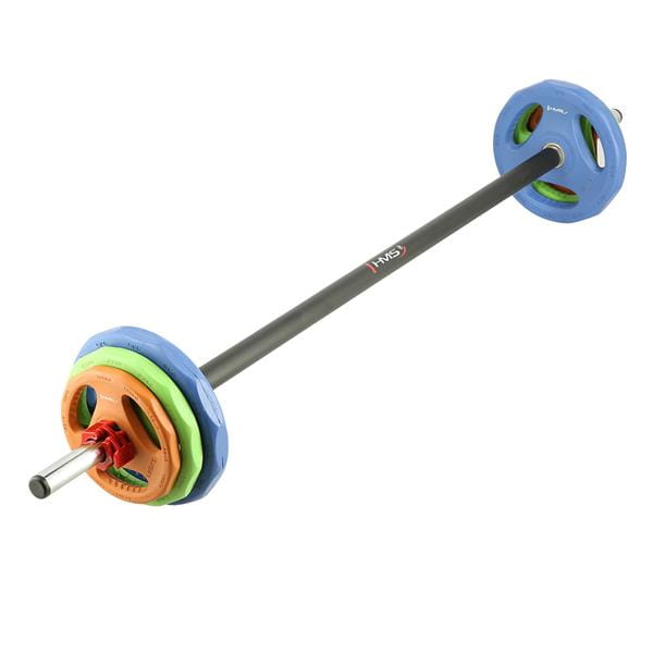 Sztanga fitness SBP22 HMS – zestaw do ćwiczeń siłowych 20 kg