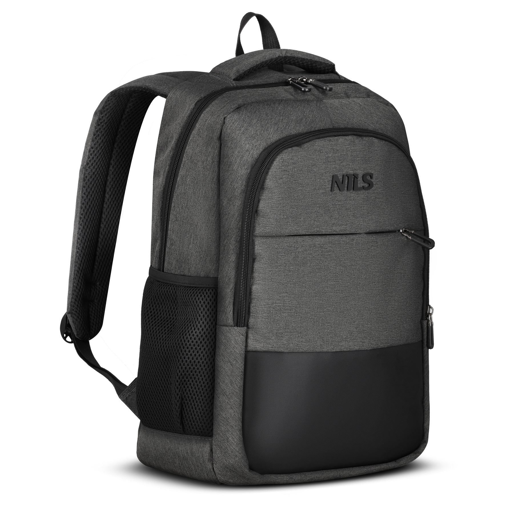 PLECAK MIEJSKI NA LAPTOPA SZARY Z PORTEM USB 18L NILS NC4503