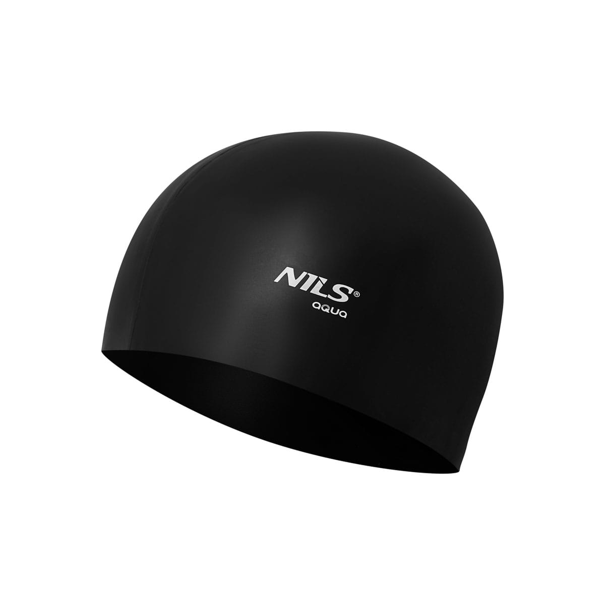 CZEPEK SILIKONOWY NILS AQUA NQC JEDNOKOLOROWY BK01 CZARNY