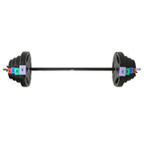 SZTANGA / TALERZE KOMPOZYT ONE FITNESS GSPO40 (2 CZĘŚCI) 42 KG