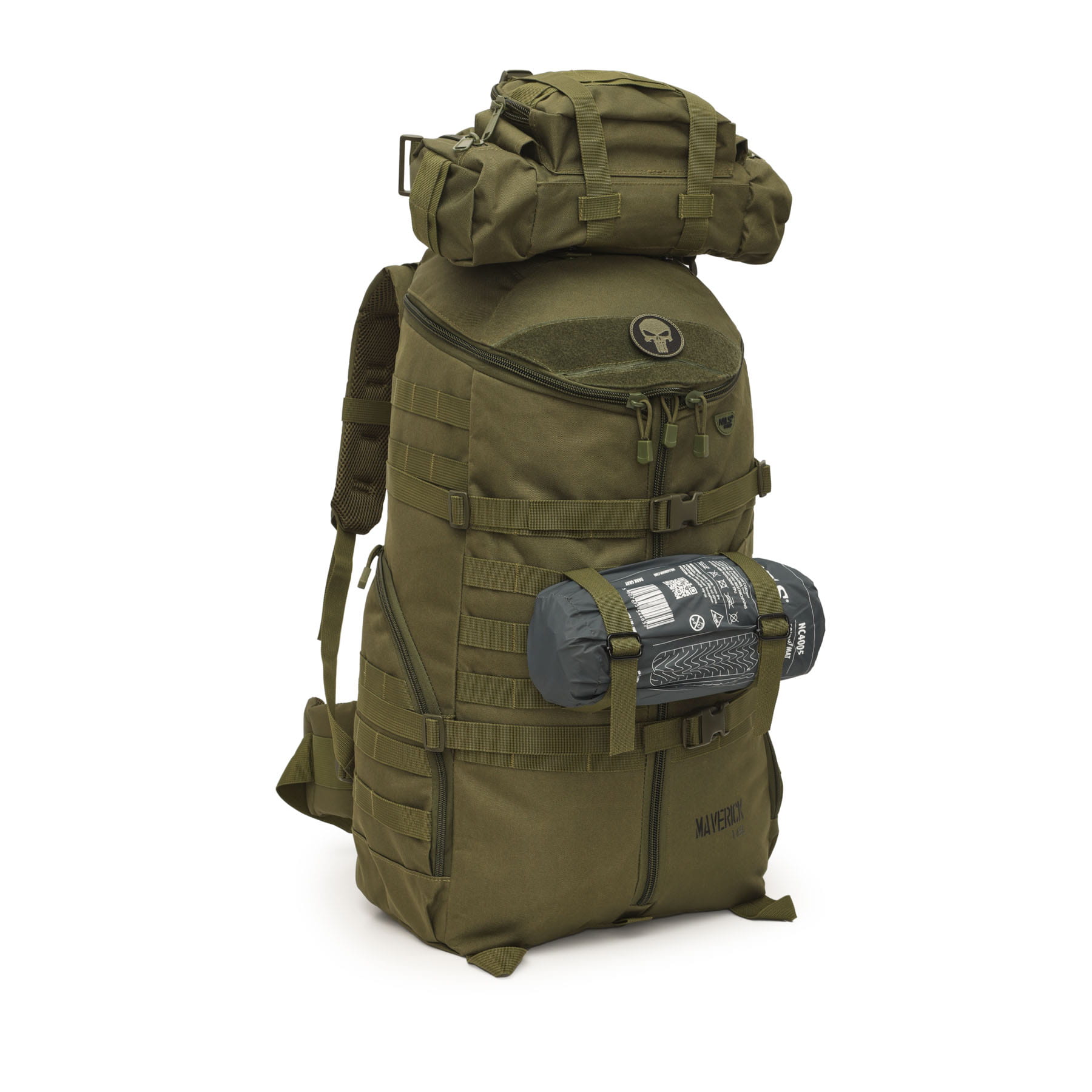PLECAK TAKTYCZNY MAVERICK ZIELONY 65L NILS CAMP NC3903